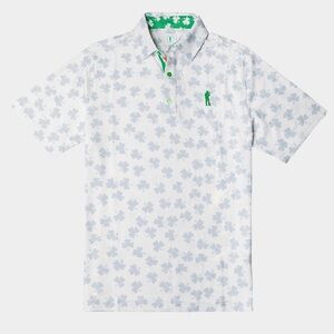 U Suck at Golf Fighting Irish Polo Size 2XL